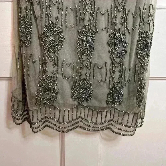 BNWT W118 Grey Beaded Dress  by Walter Baker Size Small - Picture 6 of 9